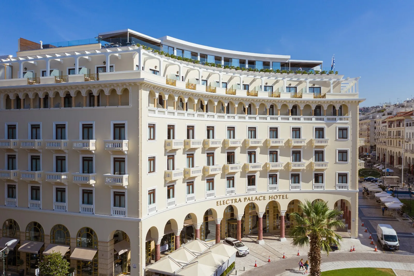 Electra Palace hotel on Aristotelous Square in Thessaloniki