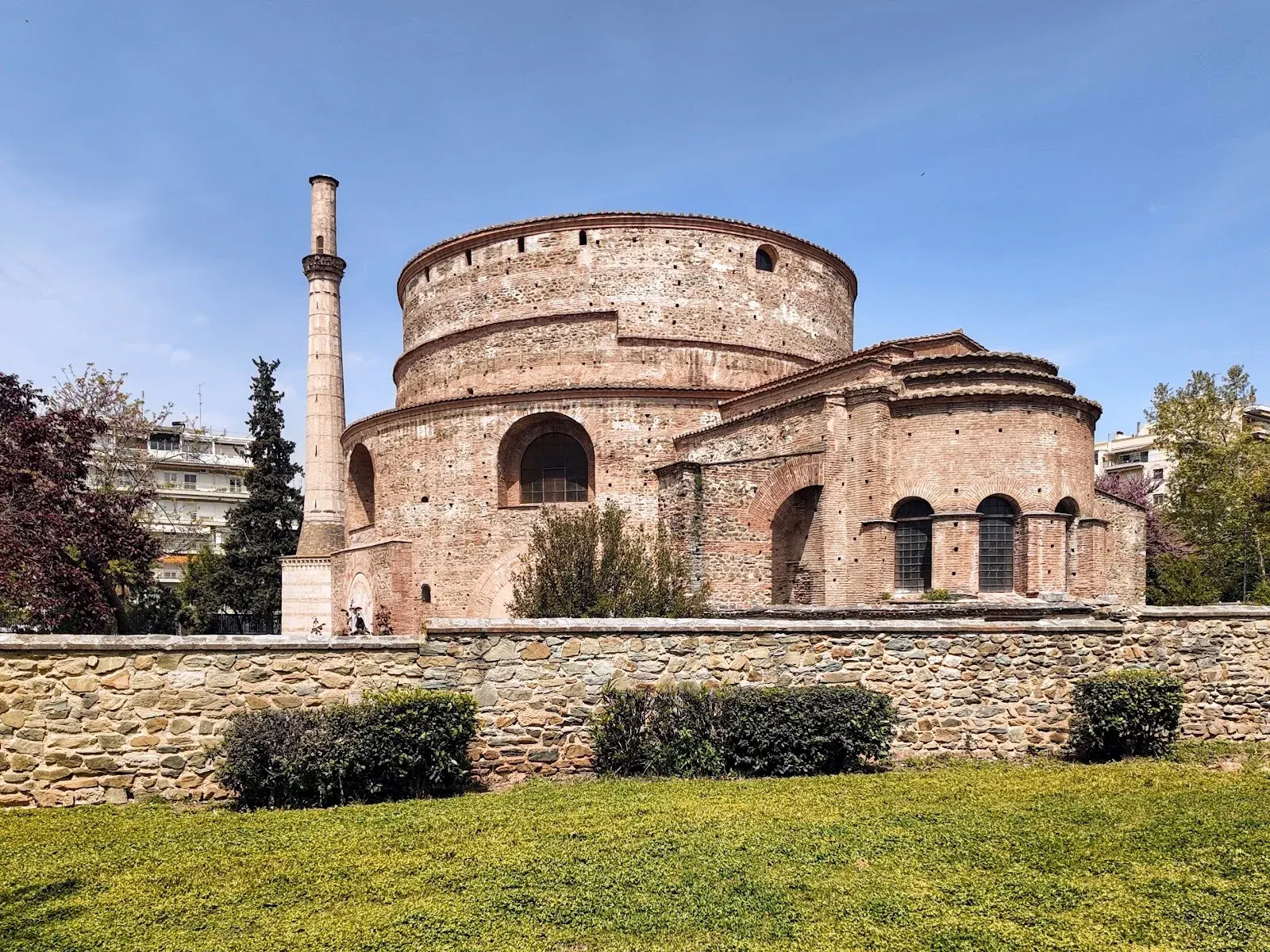 The Roman Rotunda of Galerius with its surviving minaret