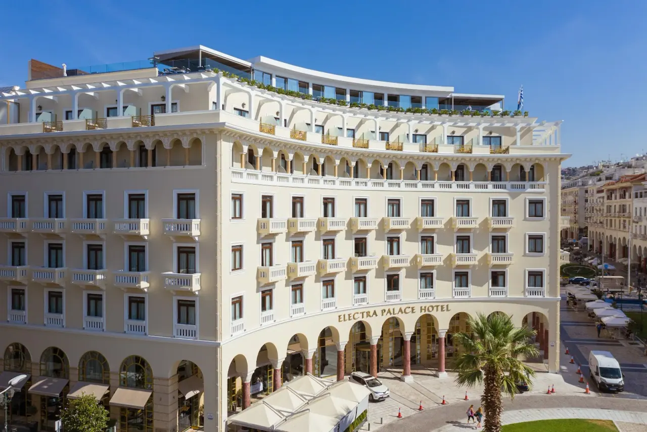 Electra Palace hotel on Aristotelous Square in Thessaloniki