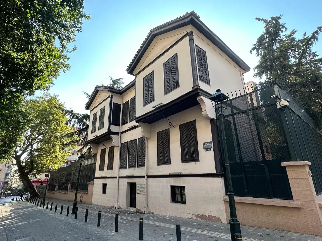 The Ottoman-era house where Mustafa Kemal Atatürk was born, now a museum behind the Turkish consulate in Thessaloniki