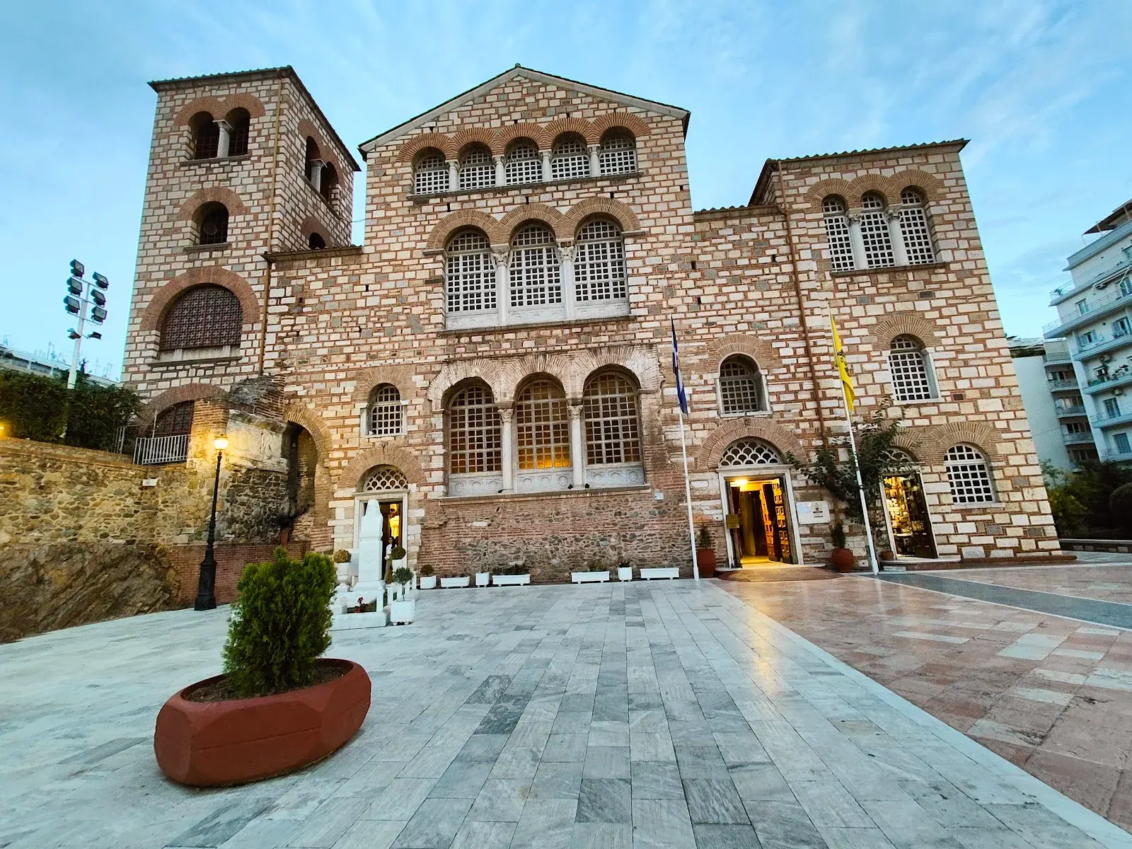 The basilica of Agios Dimitrios in Thessaloniki