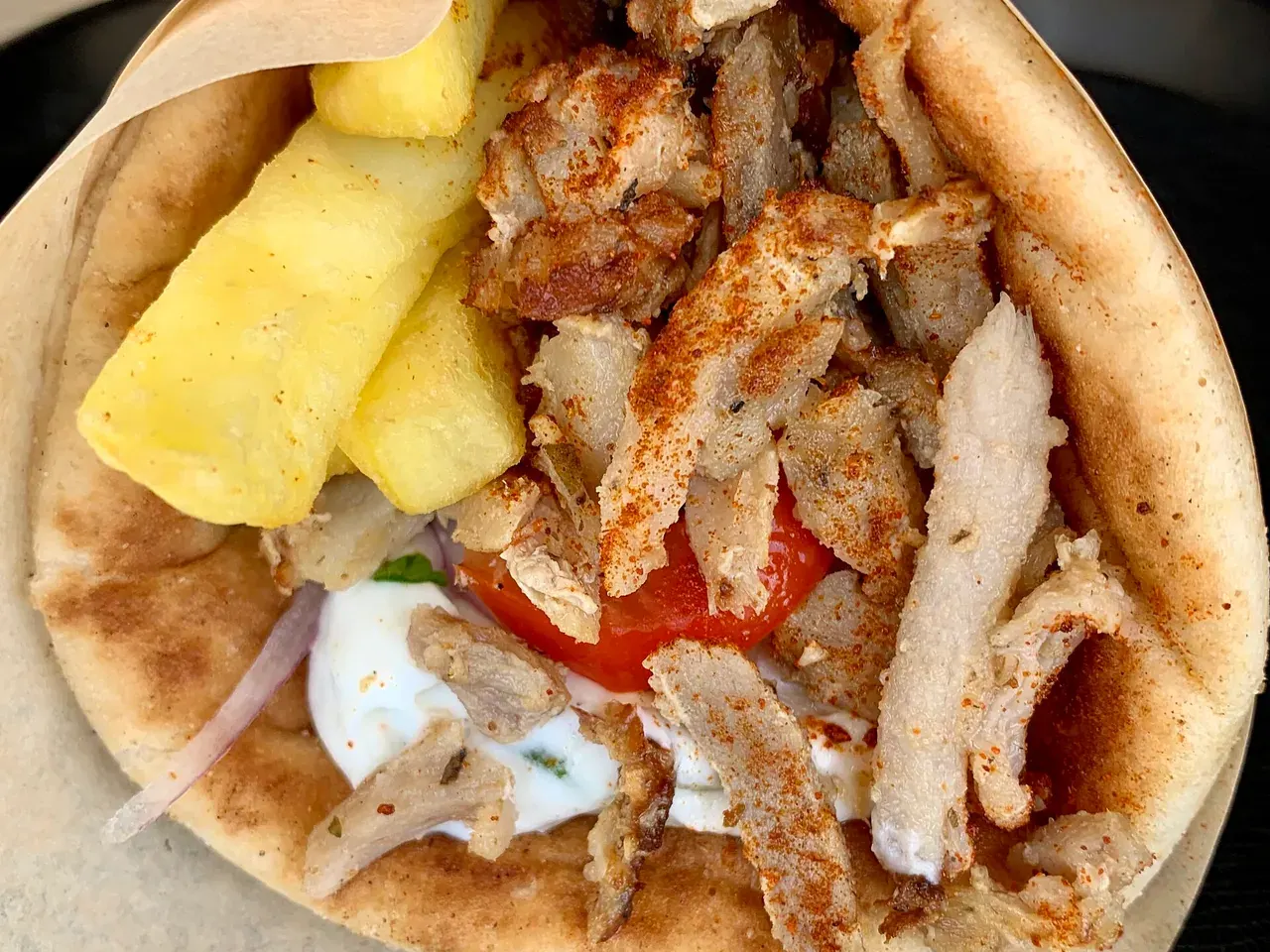 Gyros & the Souvlouri — a signature dish of Thessaloniki