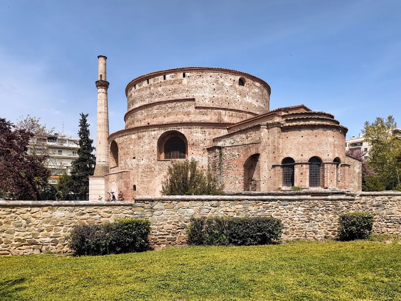 The Roman Rotunda of Galerius with its surviving minaret