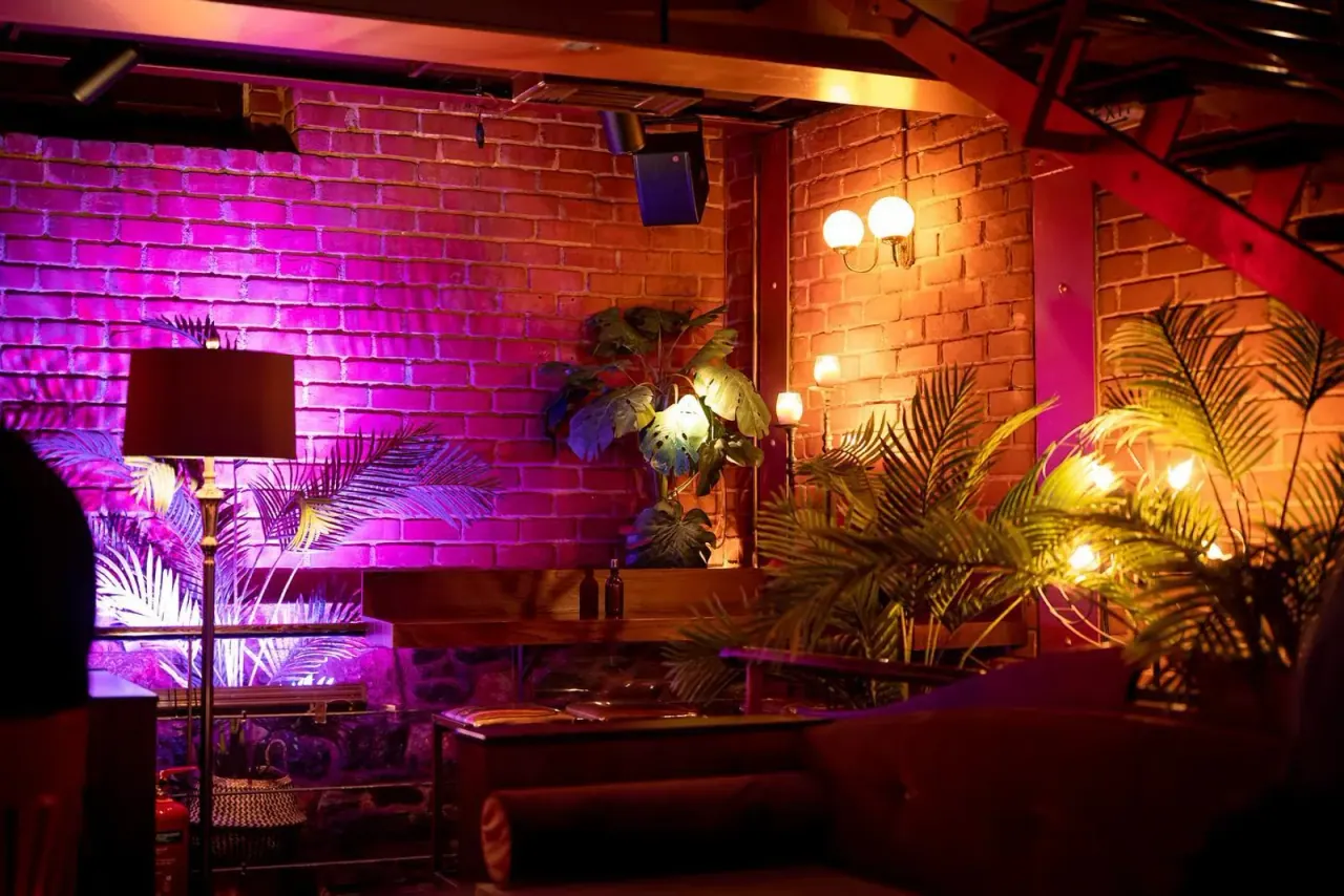 Prohibition-era styled Speakeasy Floor cocktail bar in Ladadika, Thessaloniki